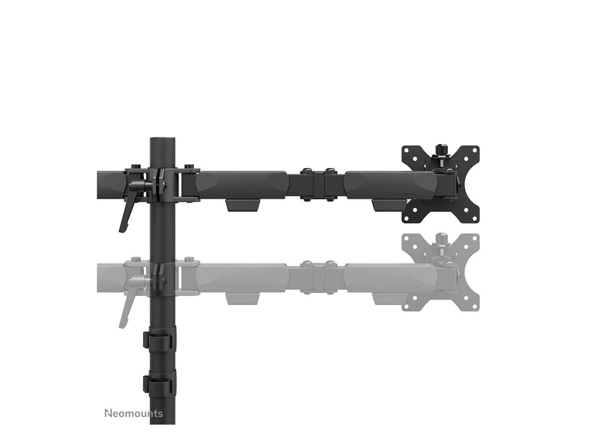 NEOMOUNTS NERO Dual monitor stand 10-32p