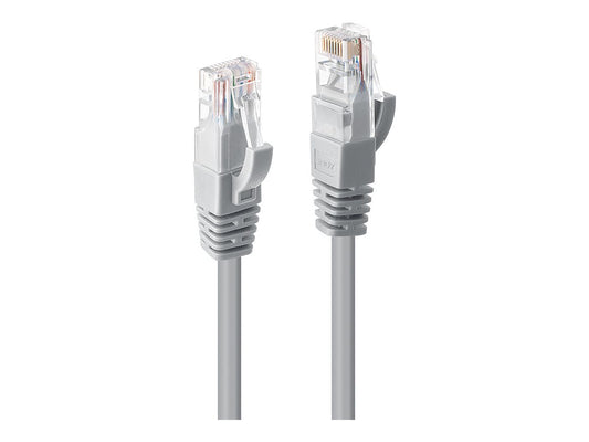 LINDY Cat.6 UTP Cable Grey 1m