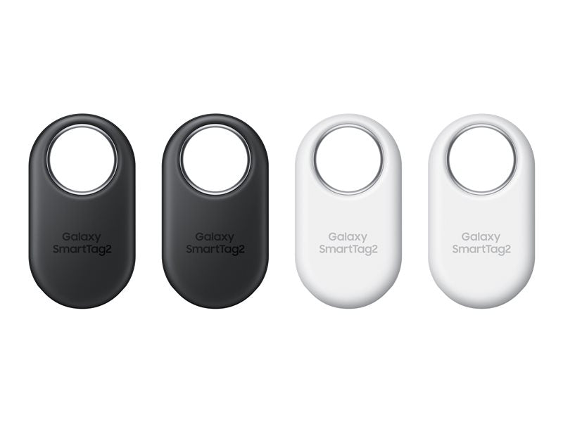SAMSUNG SAMSUNG Galaxy SmartTag2 - Balise Bluetooth anti-perte - noir, blanc (pack de 4)