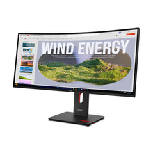 Charger l'image dans la galerie, LENOVO LENOVO ThinkVision T34WD-40 34p 3440x1440 Curved VA 120Hz USB-C docking 96W Mirror power button Epeat Gold TCO10