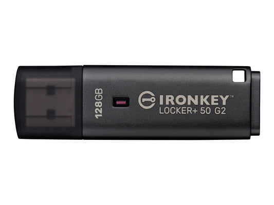 KINGSTON KINGSTON 128Go IronKey Locker Plus 50 G2 FIPS 197 AES-256