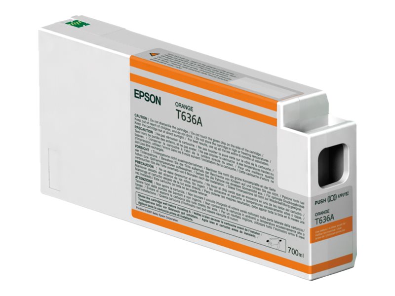 EPSON 5LB T636A ink cartridge orange standard capacity 700ml 1-pack