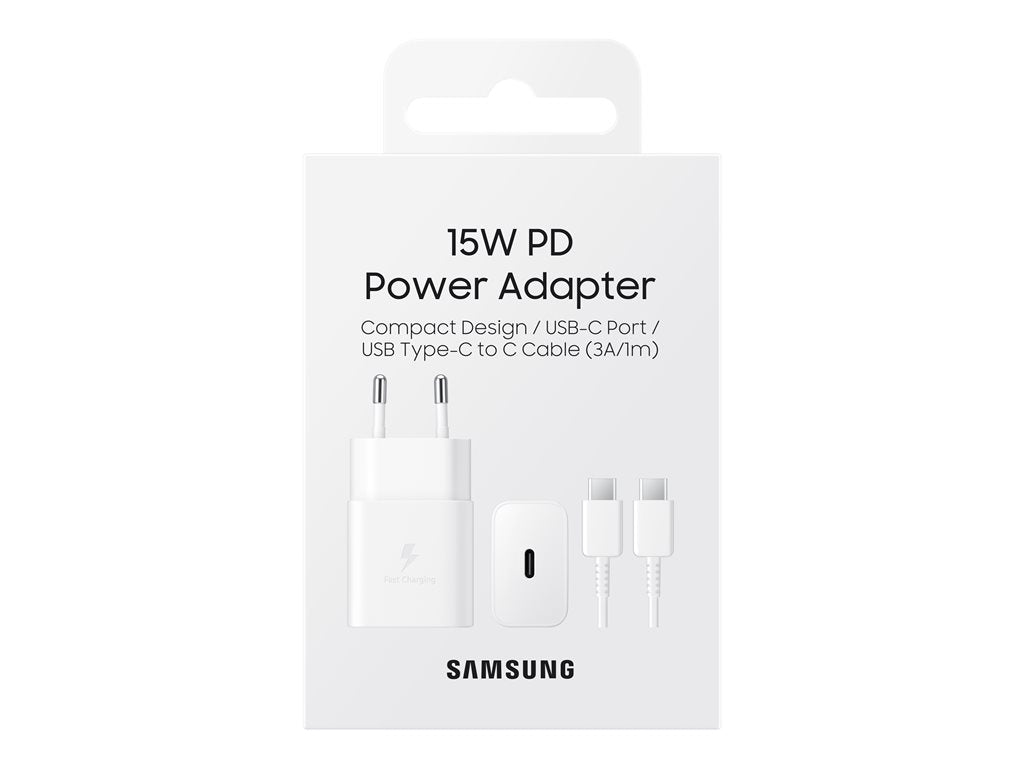 SAMSUNG SAMSUNG 15W Adapter C to C Cable included White