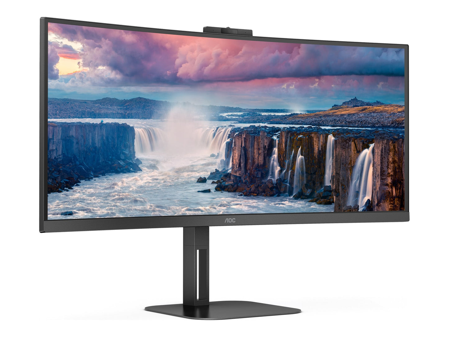 AOC INTERNATIONAL AOC CU34V5CW/BK 34p monitor HDMI DP USB