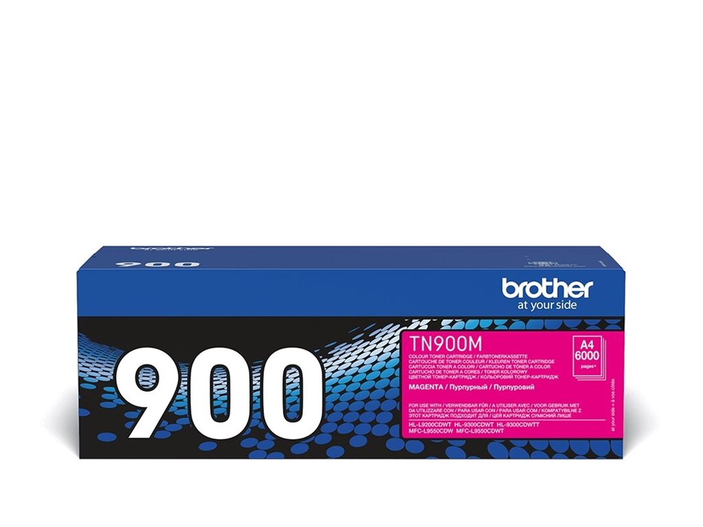 BROTHER TN-900M cartouche de toner magenta très haute capacité 6.000 pages pack de 1