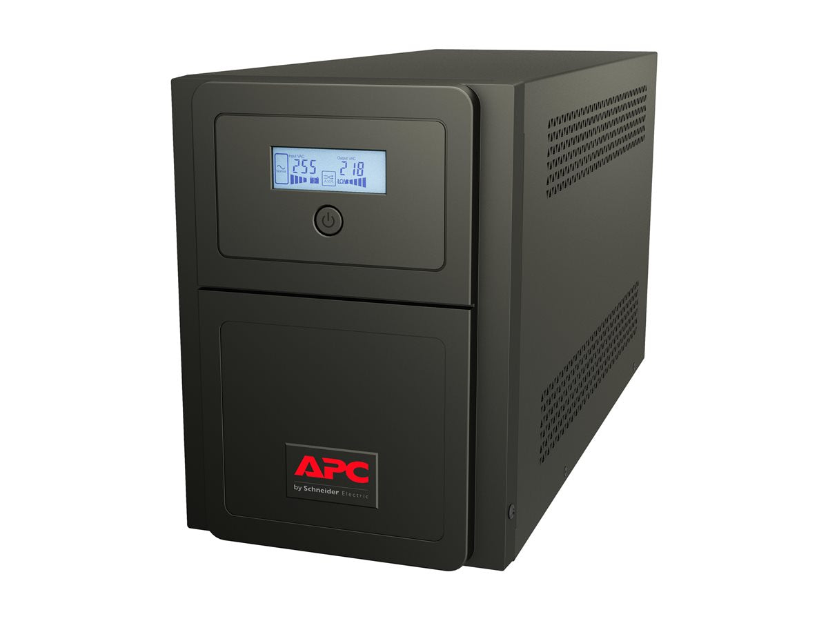 APC Easy UPS SMV SMV1500CAI UPS AC 220/230/240V 1050Watt 1500VA 2 x battery 10Ah USB RS-232 output connectors 6