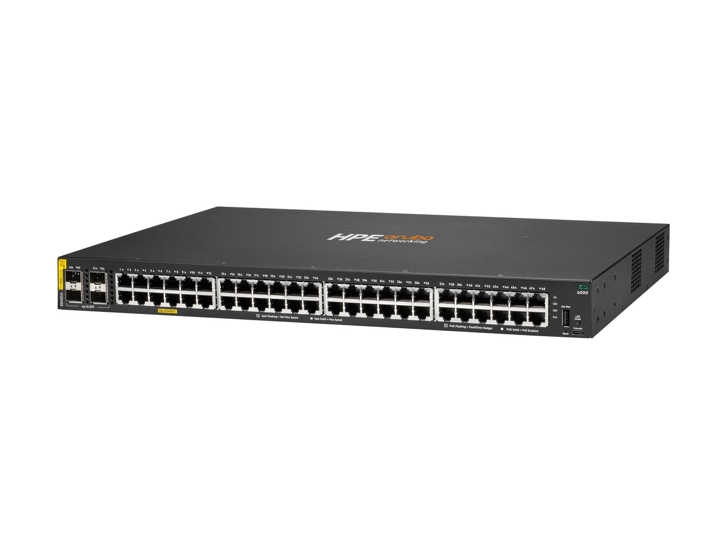 HPE Aruba 6000 48G CL4 4SFP Switch Europe - English localization