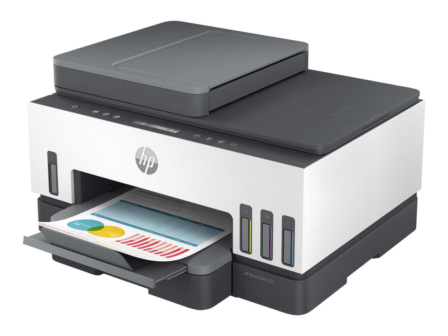 HP INC. HP Smart Tank 7305 All-in-One MFP colour inkjet refillable A4 13ppm Copy 15ppm Print 250sheets USB LAN Wi-Fi Bluetooth