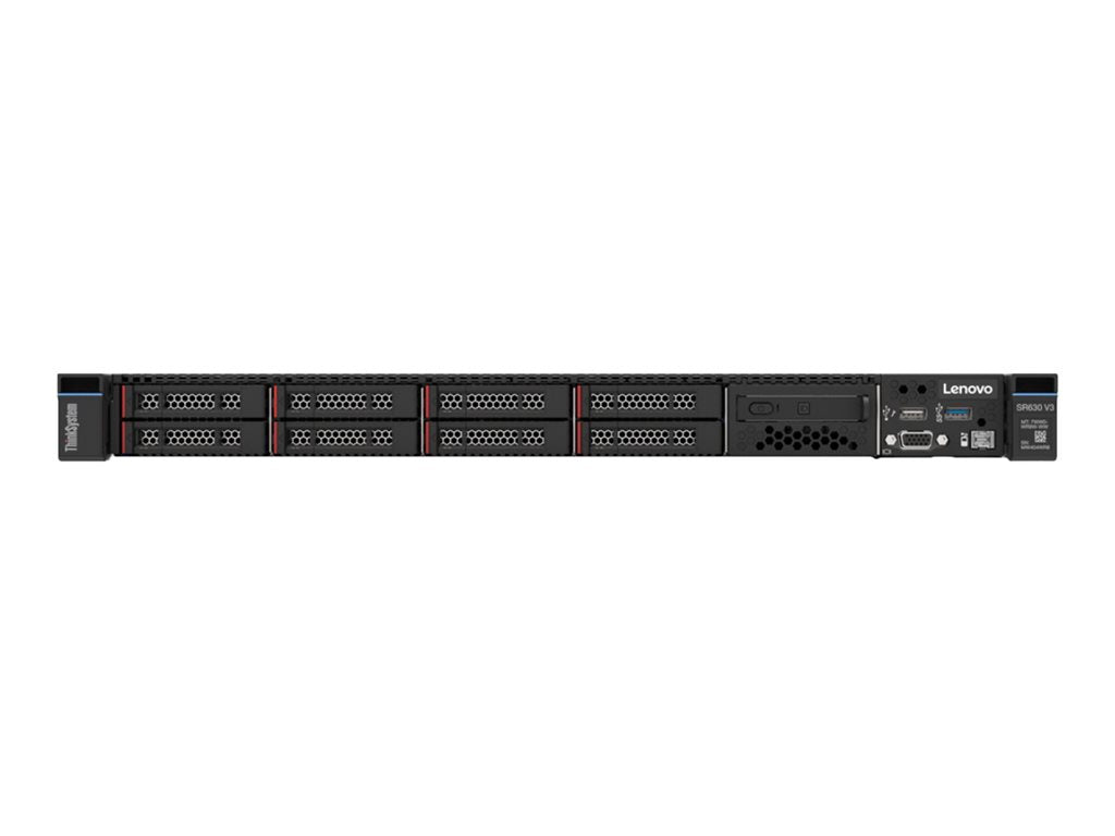 LENOVO TS SR630 V3 Intel Xeon Silver 4509Y 8C 2.6GHz 125W 32Go 1x32Go 4800MHz DDR5 RDIMM 8 SAS/SATA 9350-8i Internal 1x1100W Titan