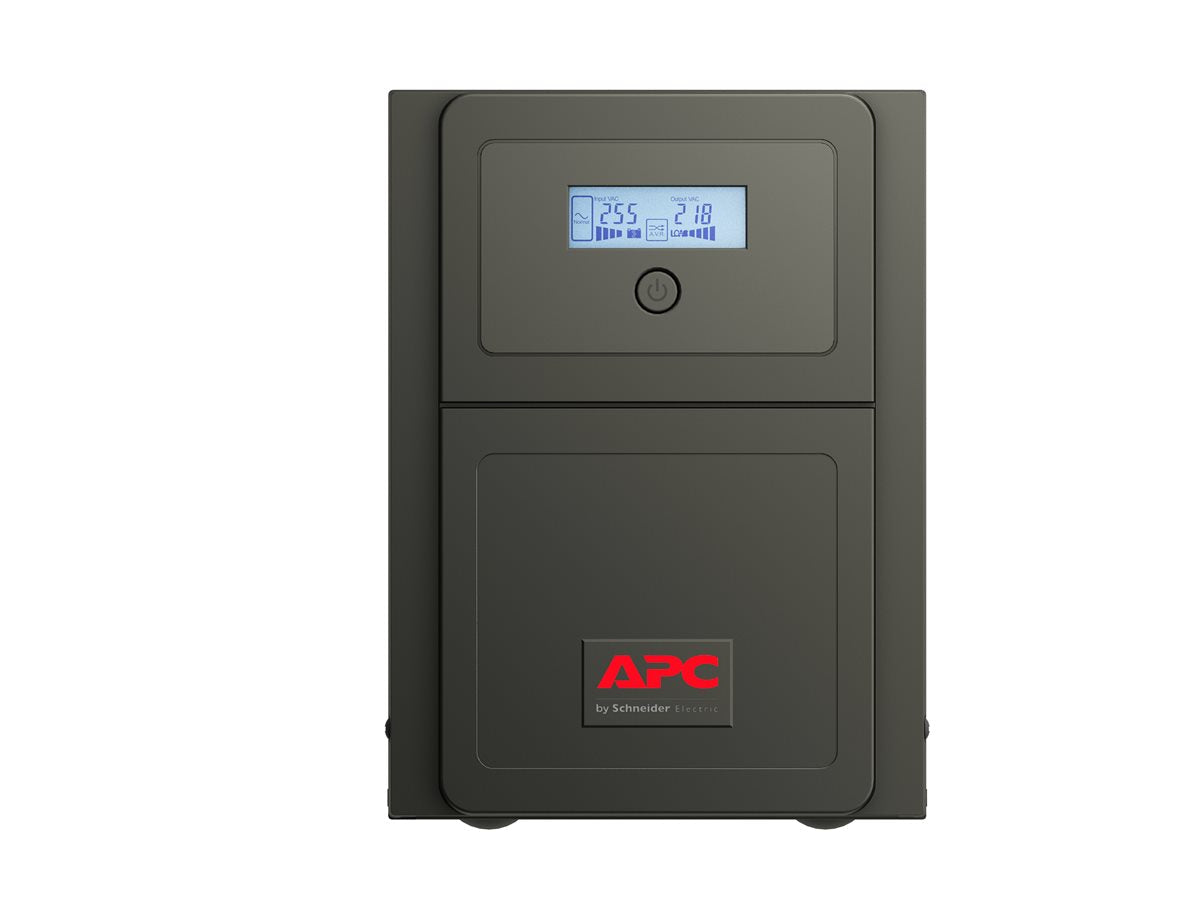 APC Easy UPS SMV SMV1500CAI UPS AC 220/230/240V 1050Watt 1500VA 2 x battery 10Ah USB RS-232 output connectors 6