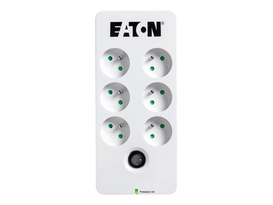 EATON Multiprises parafoudre 10A Protection Box 6 prises FR