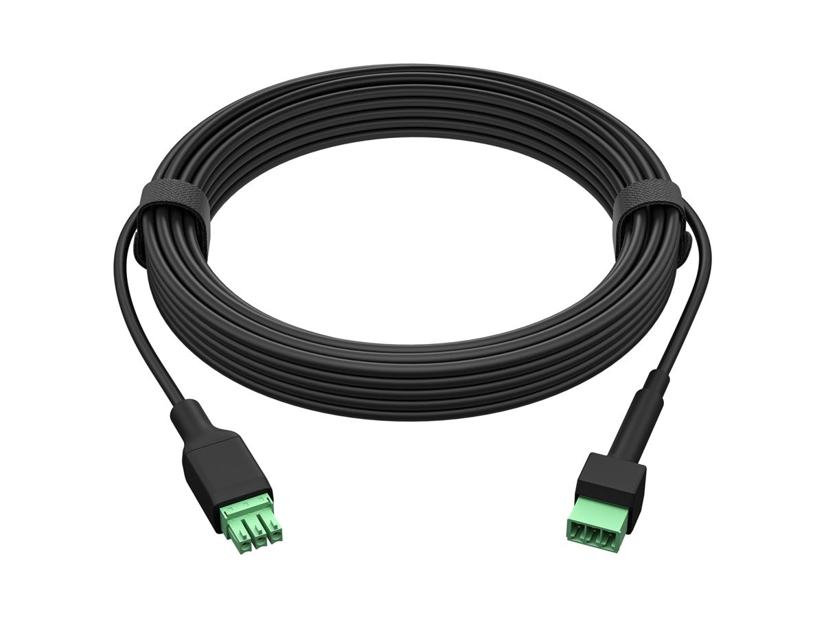 HP Poly Studio A2 Black Cable Extender for Table Mic Male to Female Phoenix Connector 8M 26ft