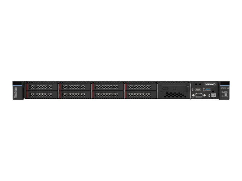 LENOVO TS SR630 V3 Intel Xeon Silver 4509Y 8C 2.6GHz 125W 32Go 1x32Go 4800MHz DDR5 RDIMM 8 SAS/SATA 9350-8i Internal 1x1100W Titan
