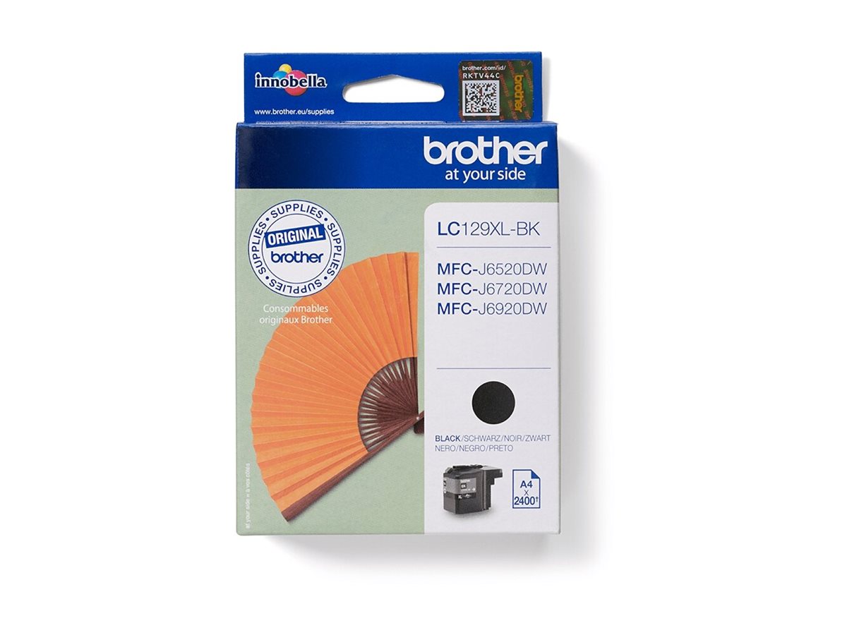 BROTHER LC-129XL BK cartouche d encre noir très haute capacité 2.400 pages