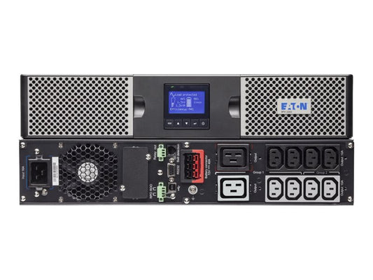 EATON 9PX 2200i RT2U UPS Rack AC 200/208/220/230/240V 2200Watt 2200VA 1-phase RS-232 USB output connectors 10 PFC 2U