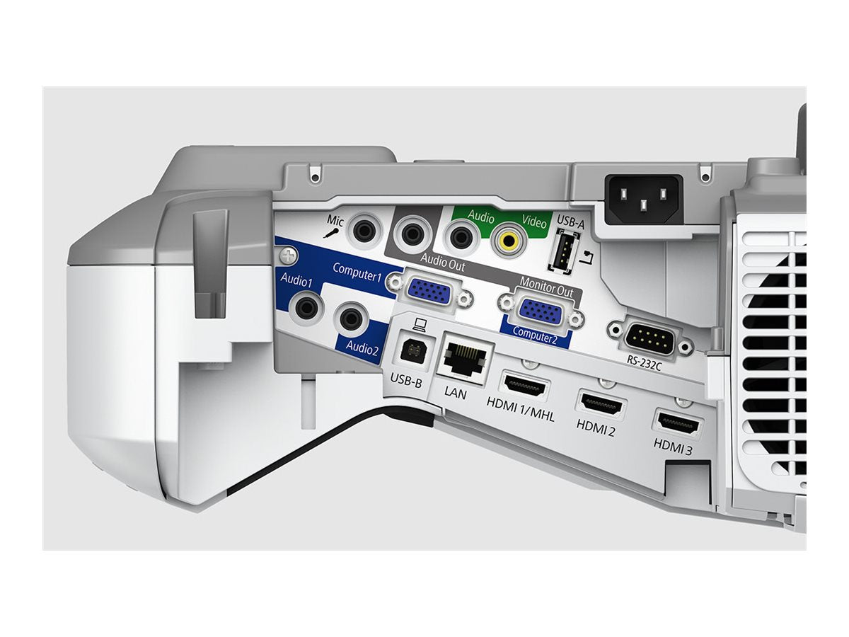 EPSON EB-685W 3LCD WXGA ultra short throw projector 1280x800 16:10 3500 lumen 16W speaker