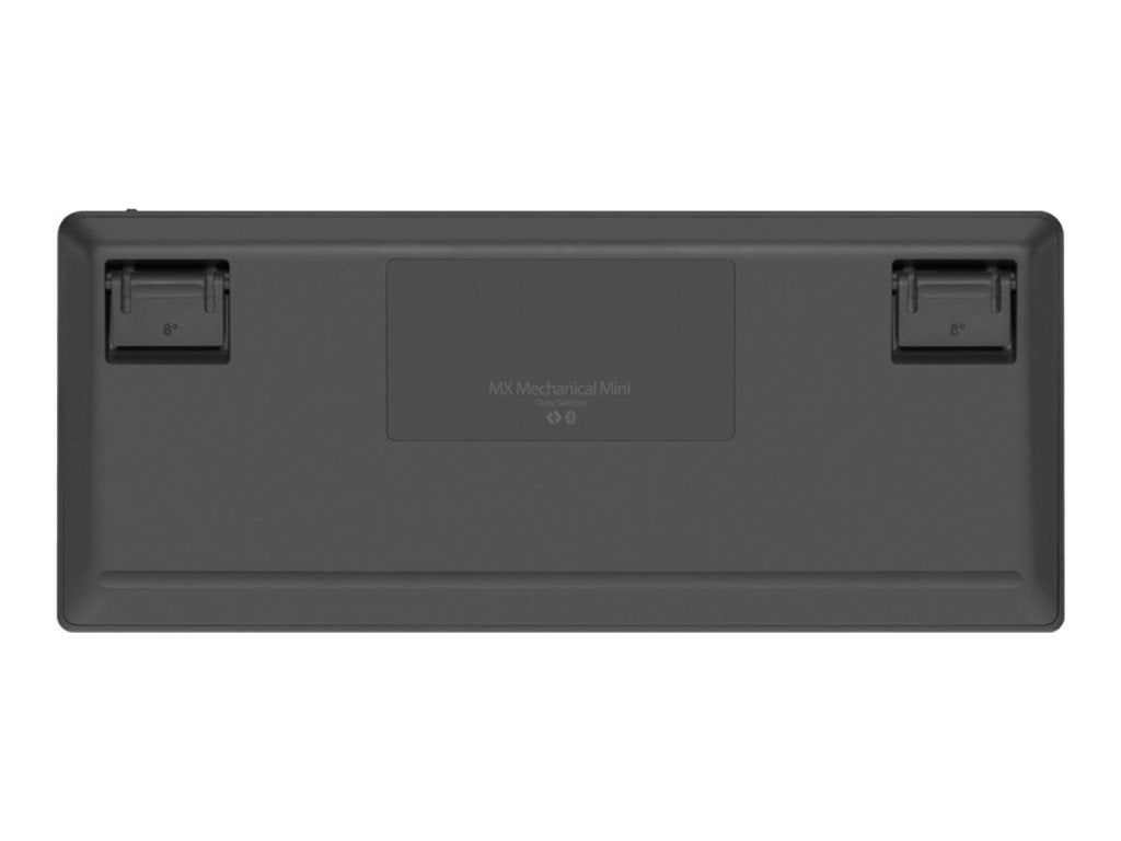 LOGITECH LOGITECH MX Mechanical Mini Minimalist Wireless Illuminated Keyboard - GRAPHITE - (FR) - 2.4GHZ/BT - N/A - CENTRAL - TACTILE