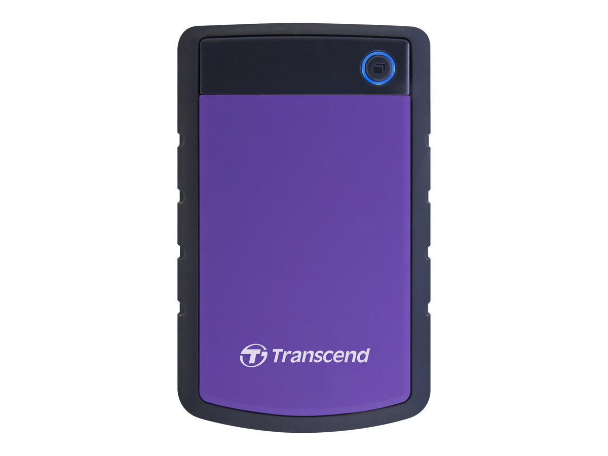 TRANSCEND StoreJet 25H3P - 2.5p Disque dur externe 1To Anti-choc Violet