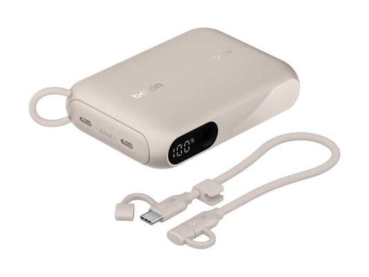 BELKIN BELKIN 10k PD20W Power Bank with Display Sand
