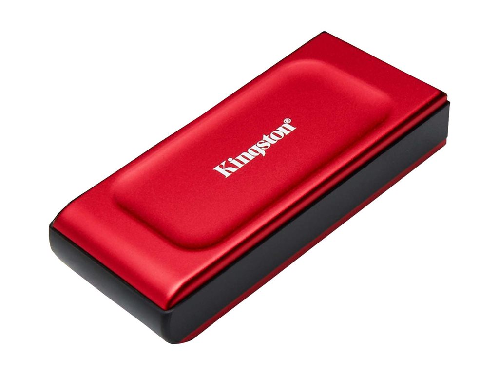 KINGSTON XS1000R 1To SSD Pocket-Sized USB 3.2 Gen 2 External Solid State Drive Red