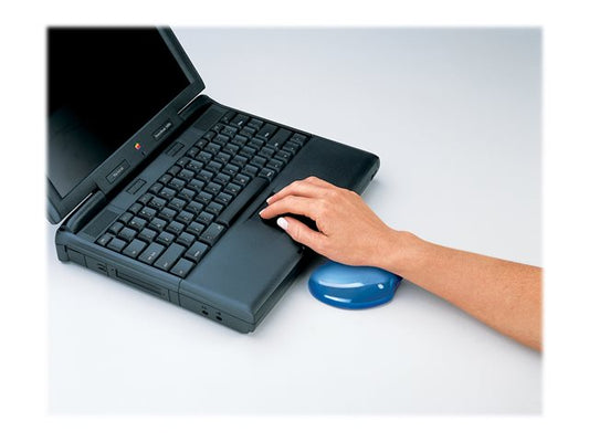 FELLOWES REPOSE-POIGNET GEL CRYSTAL - BLEU