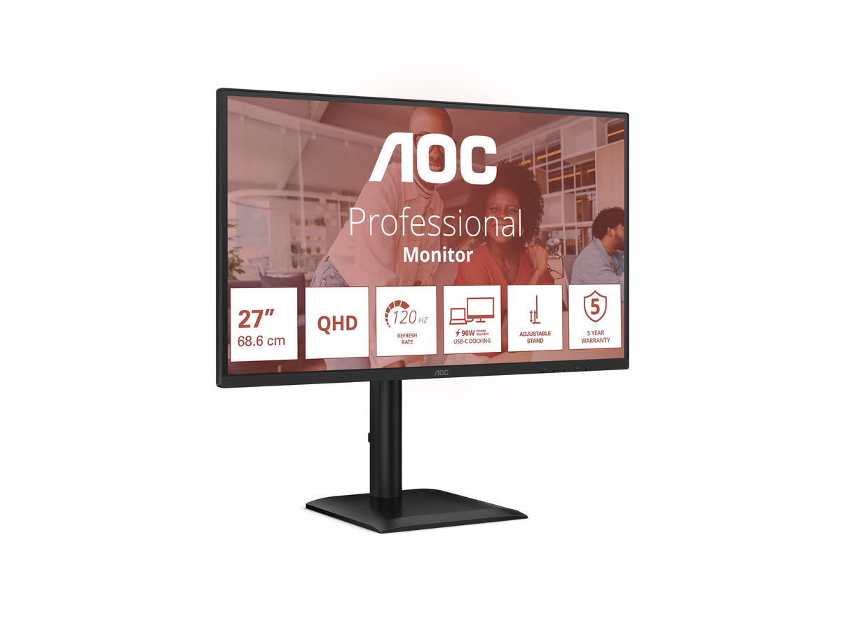 AOC INTERNATIONAL AOC Q27E4CV 27p QHD IPS 120Hz 16:9 HDMI 2.0 DP 1.4 USB-C