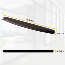 Charger l'image dans la galerie, FELLOWES memory foam wrist rest - black