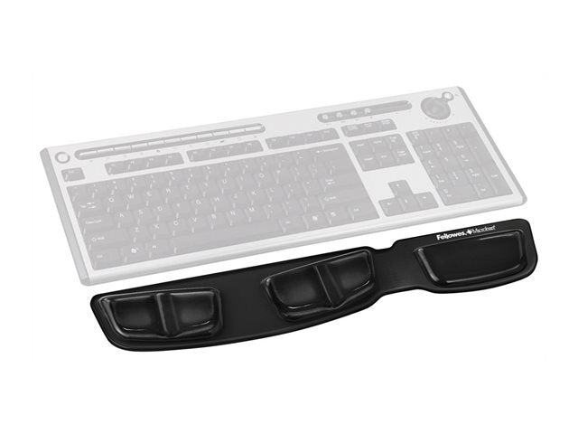FELLOWES Repose-poignets clavier Health-V - Noir Antibactérien