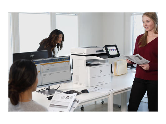 HP LaserJet Enterprise Flow MFP M528z MFP Mono B/W laser A4 210x297mm A4 43ppm 650 sheets USB 2.0 LAN Wi-Fi NFC USB