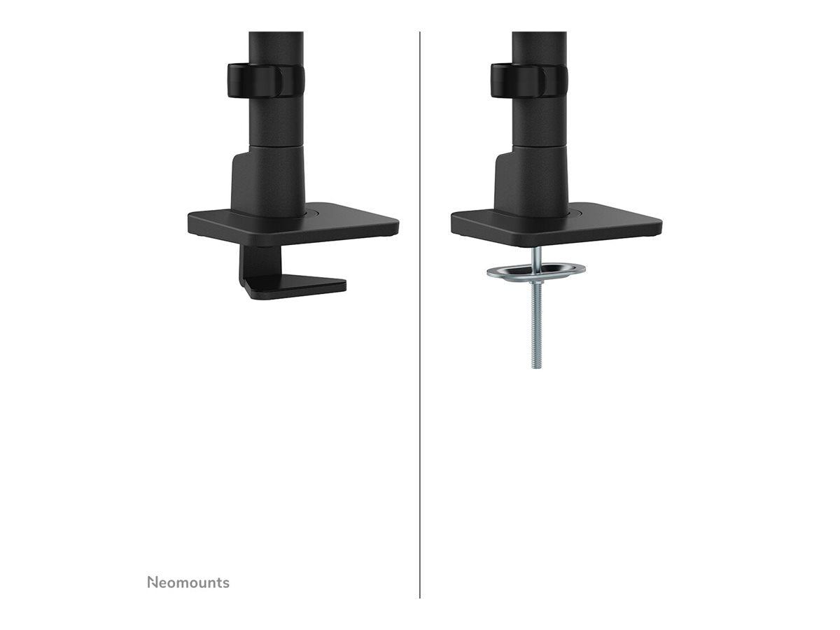 NEOMOUNTS DS65S-950BL2 Support décran à fixer 24-34p - ressort à gaz - Topfix - multiréglable - arrêt 180