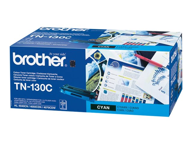BROTHER TN-130 cartouche de toner cyan faible capacité 1.500 pages pack de 1