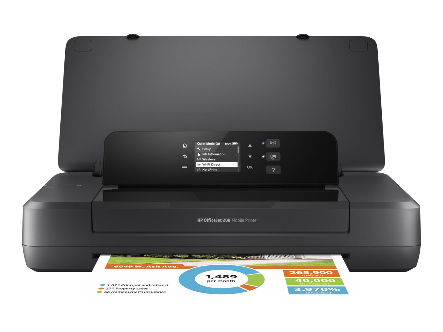 HP Officejet 200 Mobile Printer A4 color Inkjet PRODUIT NEUF EMBALLAGE ABIME (DE)