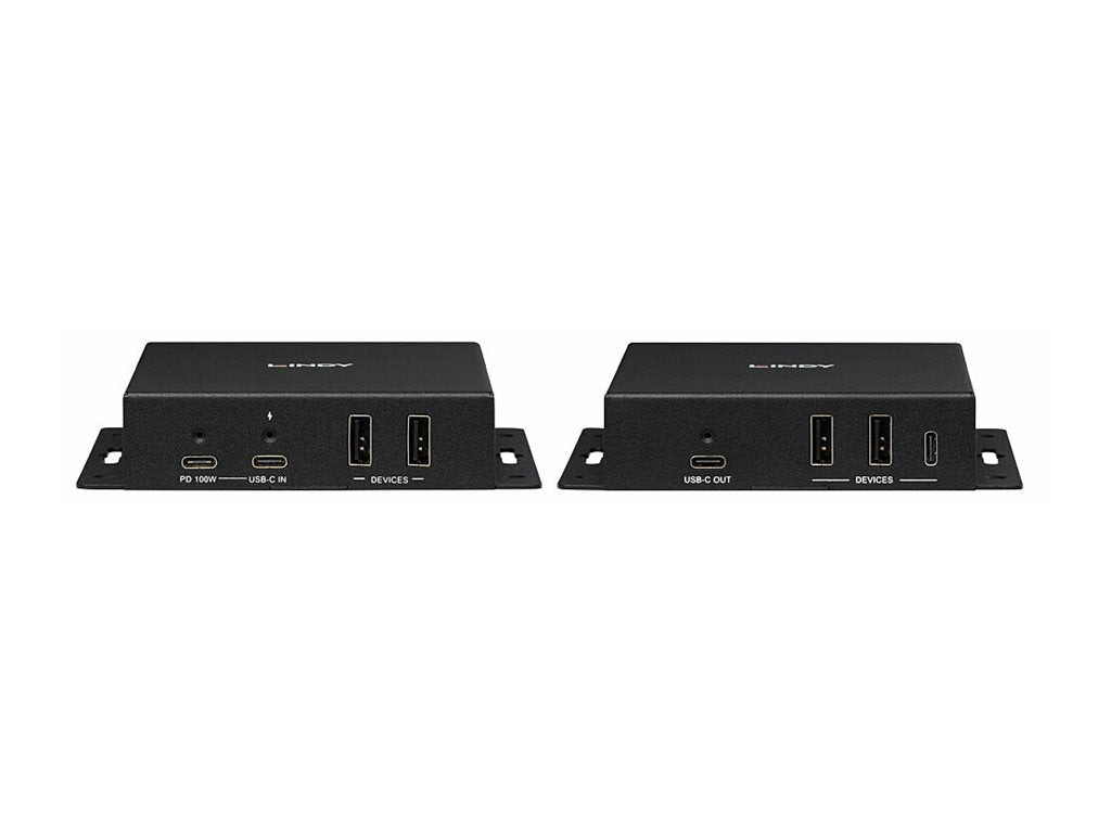LINDY Extender Cat.6A Type C 4K60 HDBaseT 3.0 pour vidéo et données 100m