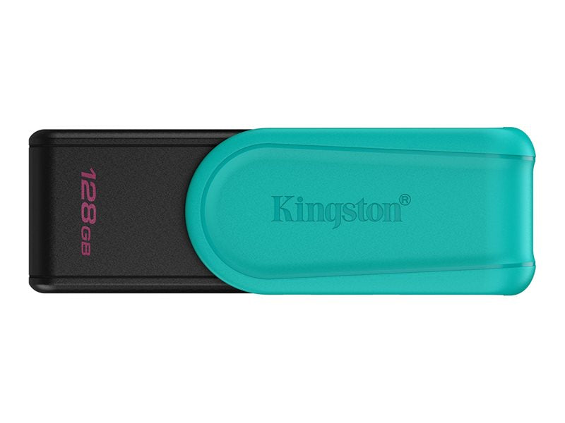 KINGSTON 128Go Portable USB 3.2 Gen 1 DataTraveler Exodia S Black/Turquoise