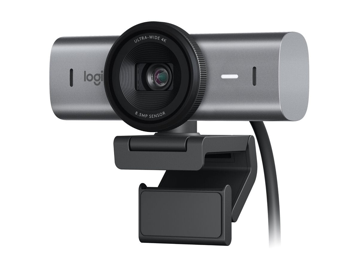 LOGITECH Master Series MX Brio Live streaming camera colour 8.5 MP 3840 x 2160 1080p 4K audio wired USB-C