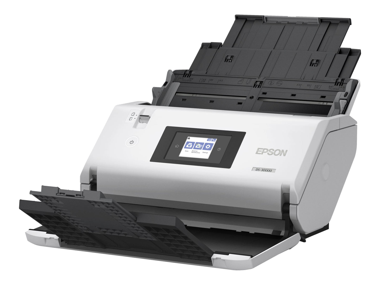 EPSON EPSON WorkForce DS-30000 Document scanner Contact Image Sensor CIS Duplex A3 600x600dpi 70ppm ADF 120sheets 30000scans/d USB 3.0