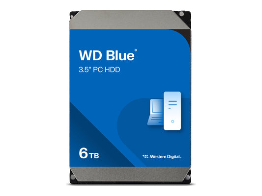 WESTERN DIGITAL WD Blue 6To SATA 3.5p 6 Gb/s PC HDD