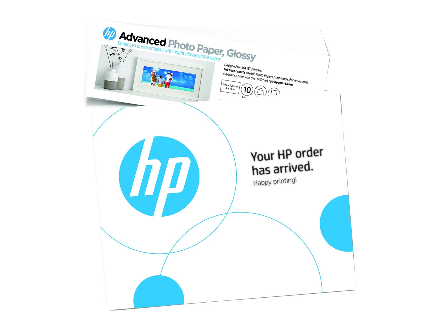 HP INC. HP ADV PHOTO PAPIER GLACE 10 feuilles