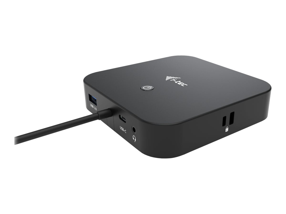 I-TEC USB-C Dual Display MST DS 1xDP 1xHDMI 1xGLAN 3xUSB 3.0 2x USB 2.0 1xUSB-C-Datei 1xAudio/Mic Jack 1x100W USB-C PD