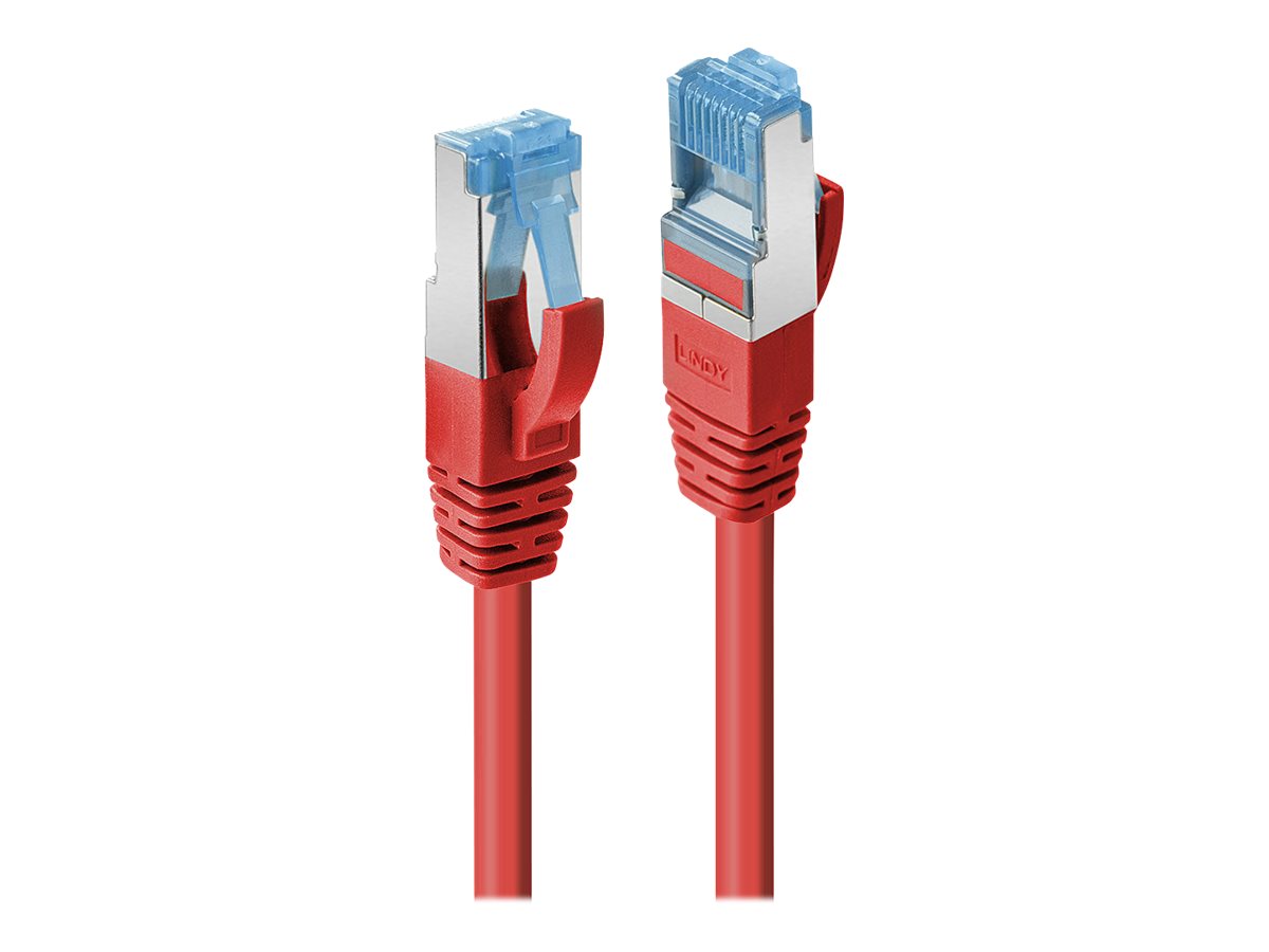 LINDY LINDY Cat.6A S/FTP LSOH Red 0.3m Patch Cable