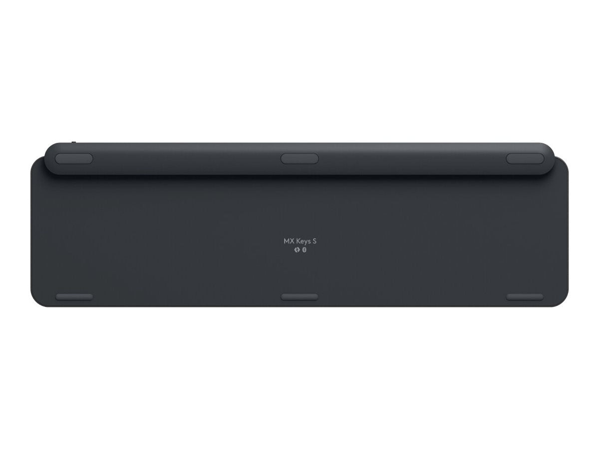 LOGITECH LOGITECH MX Keys S - GRAPHITE - (FRA) - BT - N/A - CENTRAL-419 - PLUS PALMREST