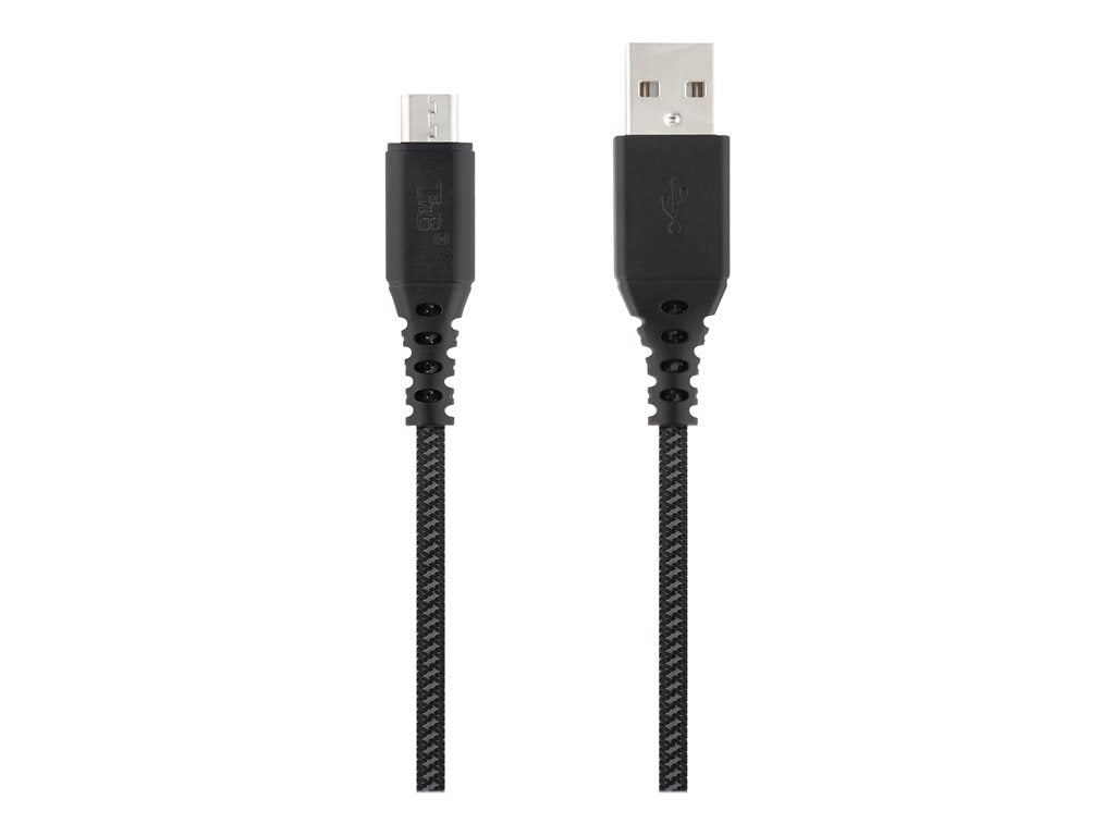 T'NB TNB XTREMWORK 1.5m USB/Micro USB Cable Black/Grey