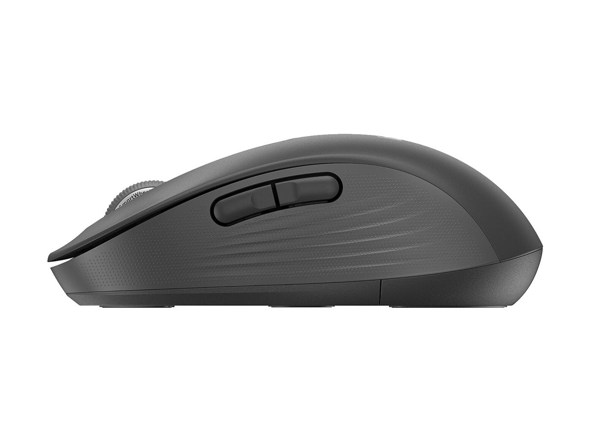 LOGITECH LOGITECH Signature M650 L Mouse large size optical 5 buttons wireless Bluetooth 2.4 GHz Bolt USB receiver graphite