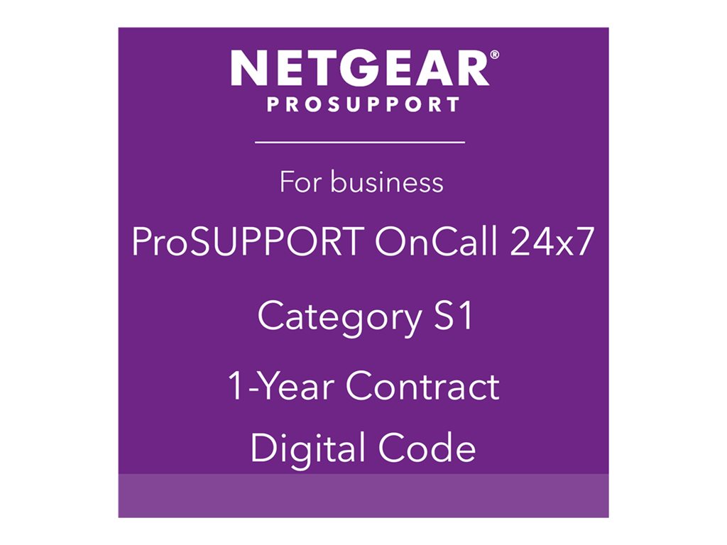 NETGEAR ONCALL CATEGORY S1 1YR