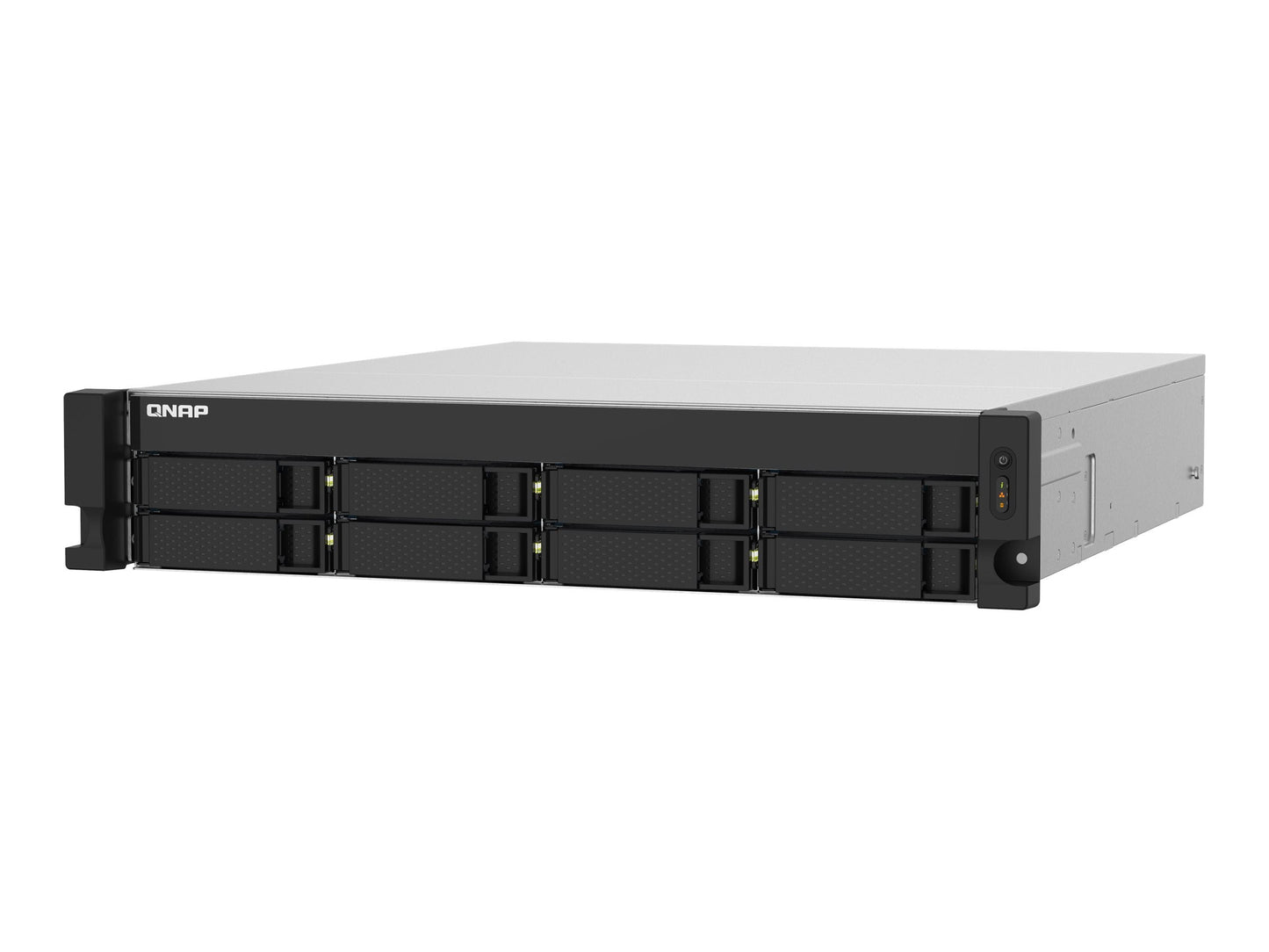 QNAP SYSTEMS QNAP TS-832PXU-4G 8-Bay AL324 quad-core 1.7GHz rackmount NAS with 250W PSU 4Go DDR4 UDIMM RAM SATA 6Gb/s