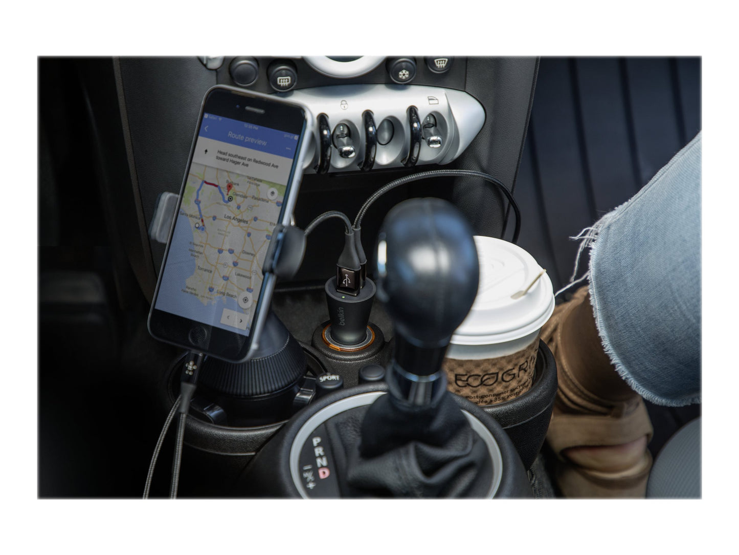BELKIN Car Cup Mount for Smartphones Black