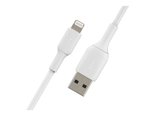 BELKIN BOOST CHARGE USB-A to Lightning Cable PVC 1M White