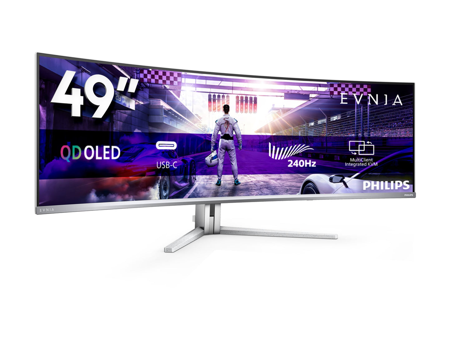 PHILIPS PHILIPS 49M2C8900/00 49p 5120x1440 Gaming Monitor OLED 32:9 0.03ms 2xHDMI DP USB