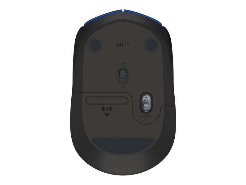 LOGITECH M171 Mouse right and left-handed wireless 2.4 GHz USB wireless receiver black