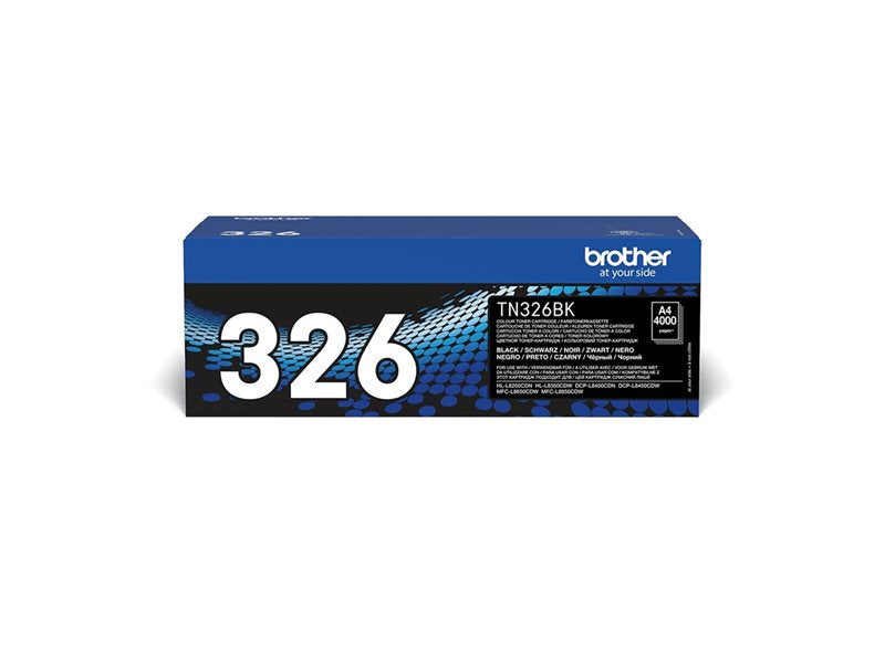 BROTHER TN-326BK cartouche de toner noir haute capacité 4.000 pages pack de 1